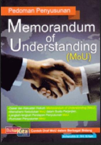 Pedoman Penyusunan Memorandum of Undertanding (MoU)