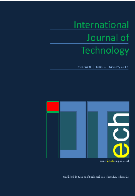 International Journal of Technology VOL. 13 No. 1Tahun 2022