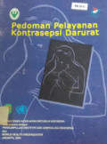 Pedoman Pelayanan Kontrasepsi Darurat
